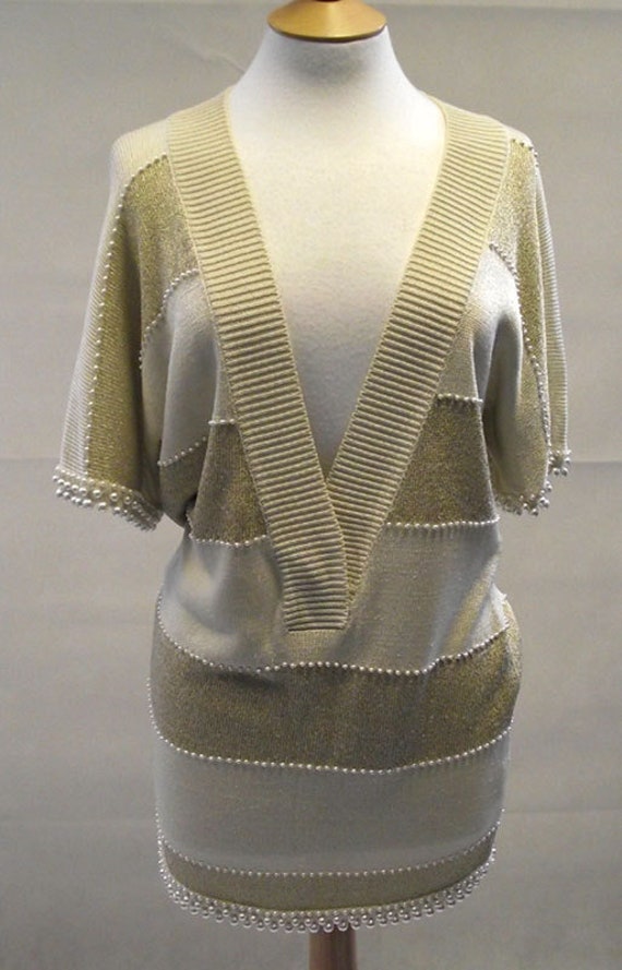 Louis Feraud Jumper Dress, Original 1980s Louis Fe
