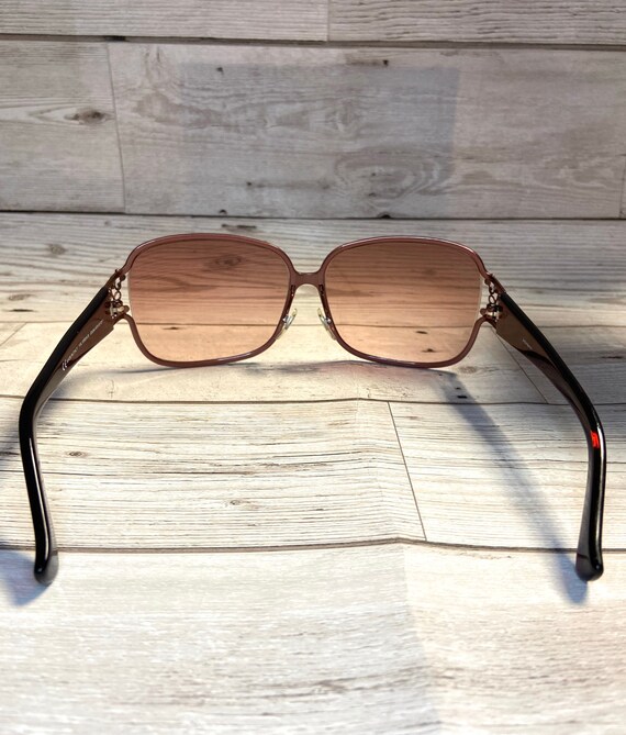 Vintage YSL Oversized Rectangular Sunglasses: Des… - image 4