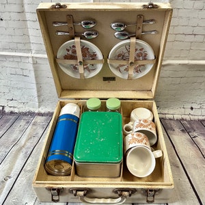 BREXTONブレクストンヴィンテージピクニックバスケット2人