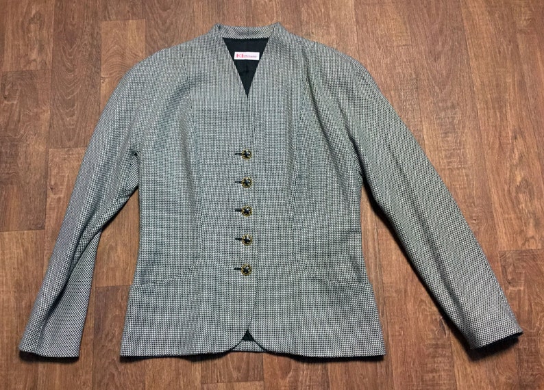 Vintage Lagerfeld Jacket 80s Vintage Karl Lagerfeld - Etsy