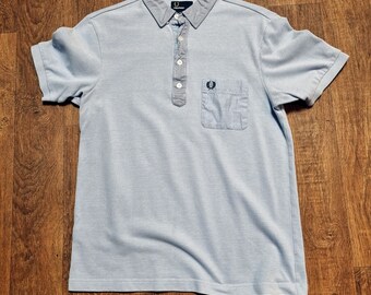 Fred Perry Bradley Wiggins Men's Cycling Quarter Zip Polo