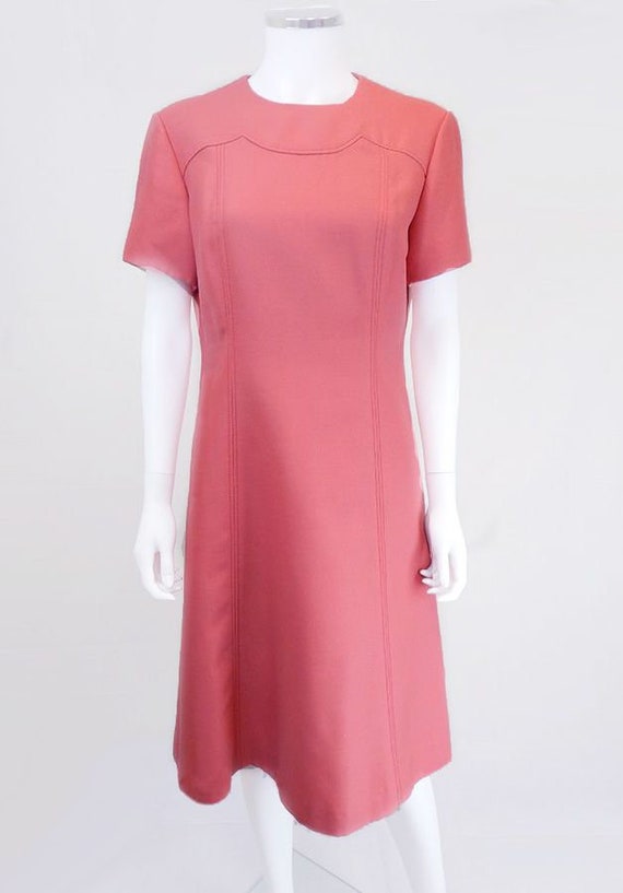 coral shift dress uk