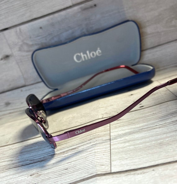 Chloe Vintage Sunglasses | Vintage Chloé Purple R… - image 5