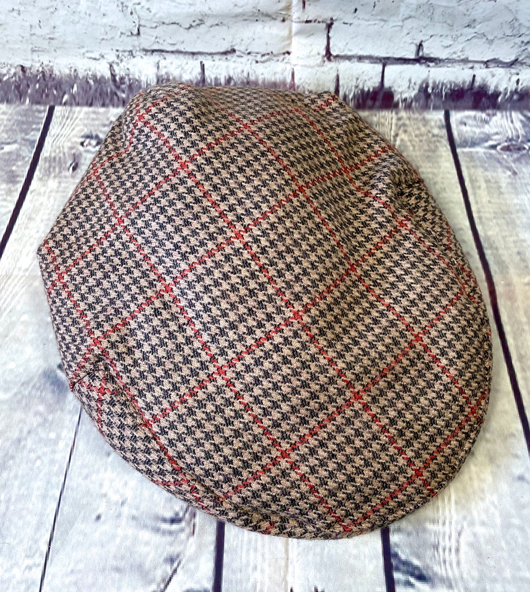 Mens Vintage Flat Cap Mens Vintage Dents Tweed Flat Cap, Vintage Style
