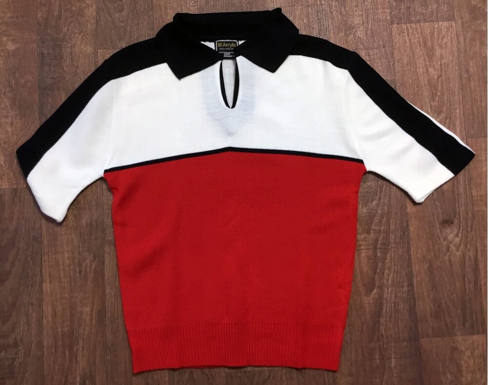 Image of Mens Vintage 1970S Deadstock Mod Top 40R Uk Size M/L Retro Clothing, Menswear