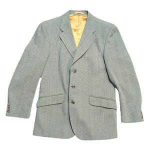 Mens Vintage Bladen Supasax Buckingham Tweed Hacking Jacket Size Medium | Vintage Menswear | Fashion History
