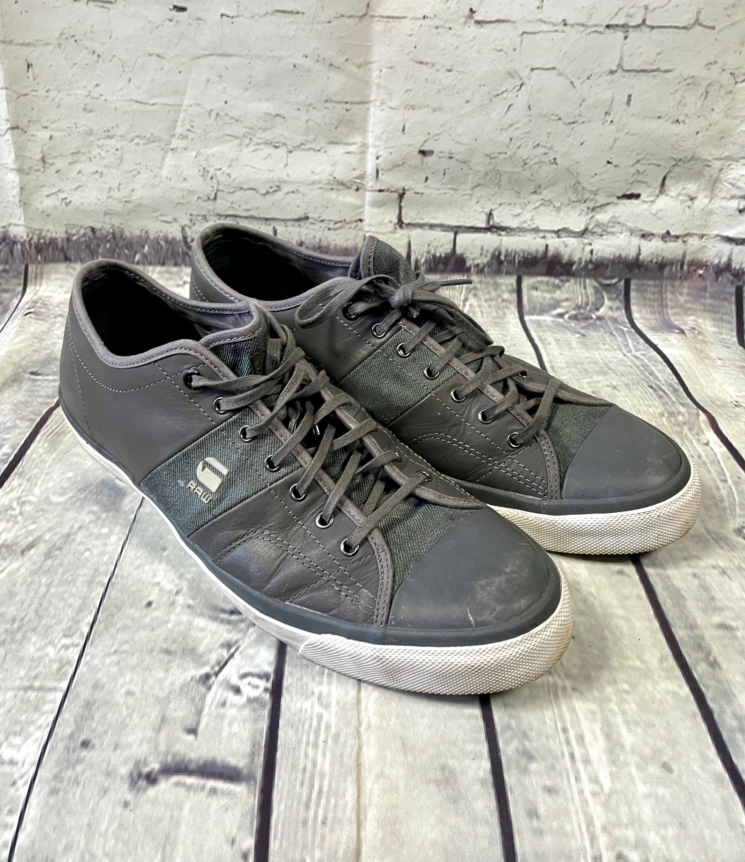 bloeden een vergoeding Attent Mens Trainers Retro G-star Raw Grey Mens Trainers UK 10/EU - Etsy Israel