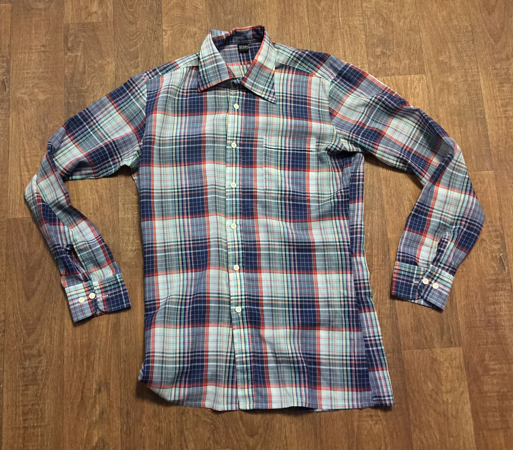 Mens Vintage Check Shirt Mens Vintage 