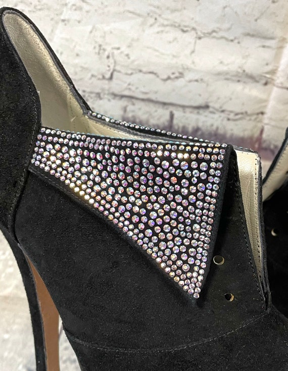 Designer Shoes | Terry de Havilland Black Crystal… - image 5