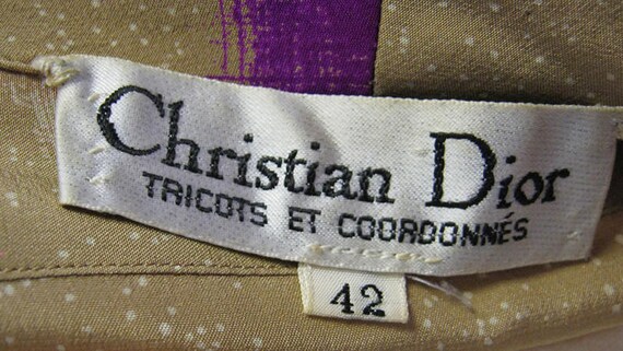 Christian Dior Vintage Dress | Original 1970s Vin… - image 10