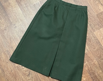 Vintage Skirt | Vintage Military Green Army Barrack Skirt Size 8/10 Vintage Clothing, Unique Style