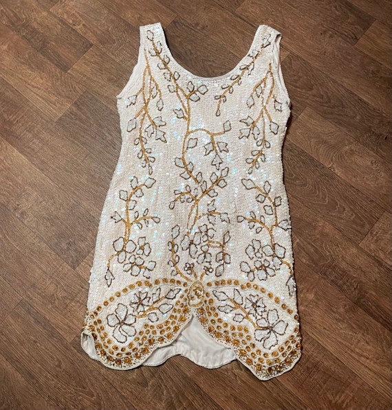 Vintage 90’s sequin sparkly night mini dress