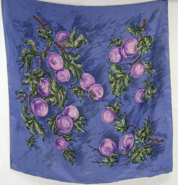 Jean Desses Vintage Scarf | Original Designer Vint