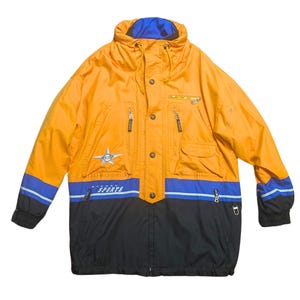 Vintage Coat | Mens 1990s Vintage Orange Bognor Sports Jacket Size XXL, Mens Coat, Mens Sports Coat, Sports Jacket, Vintage Clothing