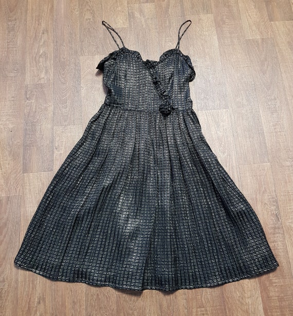 Radley Vintage Dress | 1970s Vintage Radley Black
