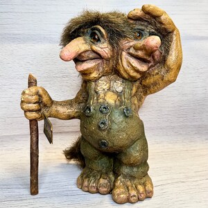 Vintage Nyform Norwegian Two-headed Troll Figurine No 101 - Etsy