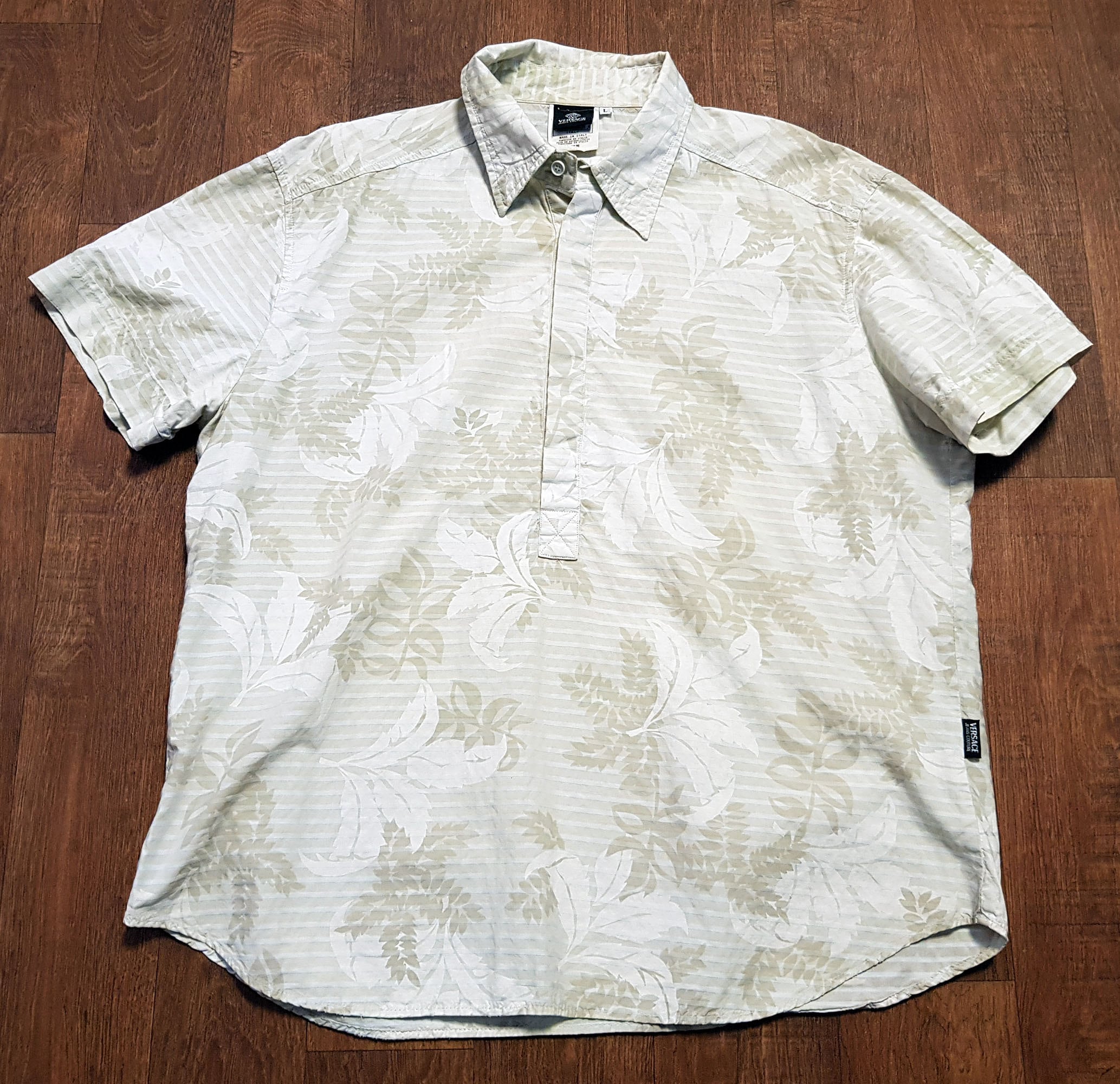 Mens Vintage Versace Shirt Vintage 