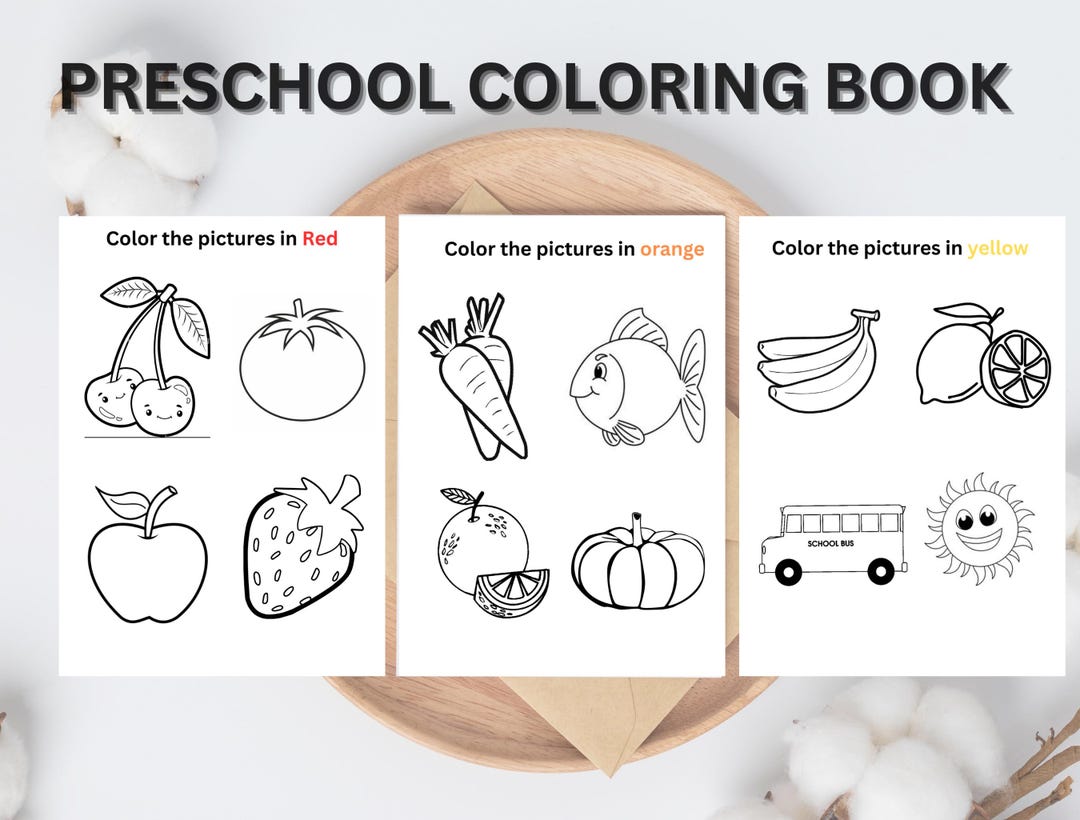 Color Week Printables Printable Color of the Week Worksheets – Fun & Educational Activities ...