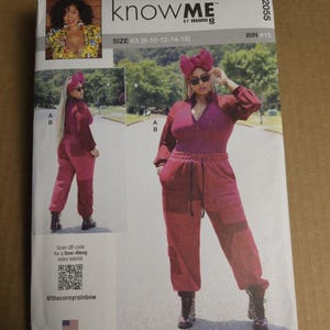 Know Me ME2055 Long Sleeve Bodysuit & Cargo Sweatpants Sz 8-10-12-14-16