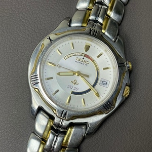 Seiko kinetic 5m42 - Etsy 日本
