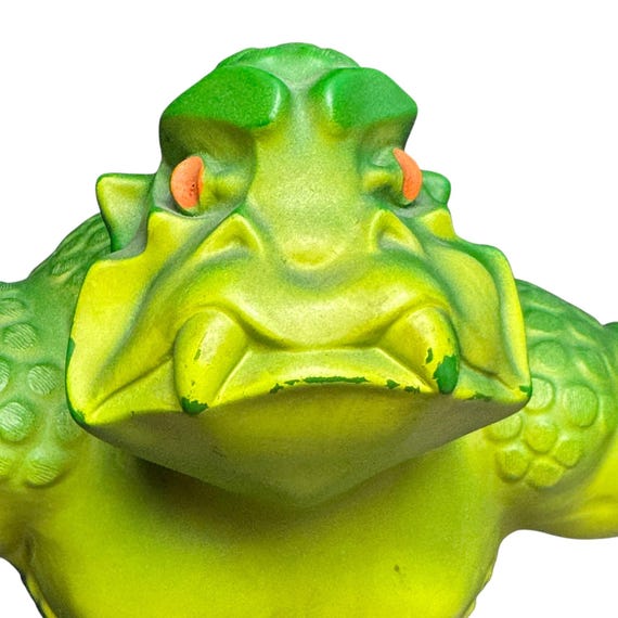 Vintage 1979 Mattel KRUSHER Growing Green Monster 14 in