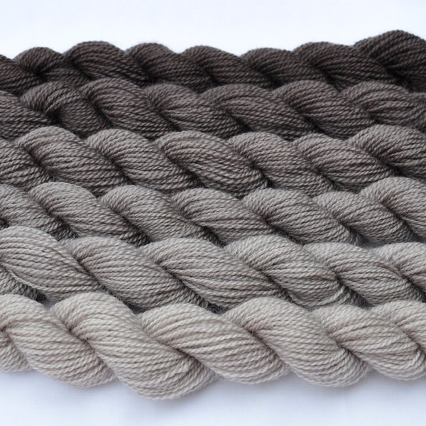 Taupe Gradated Yarn Set