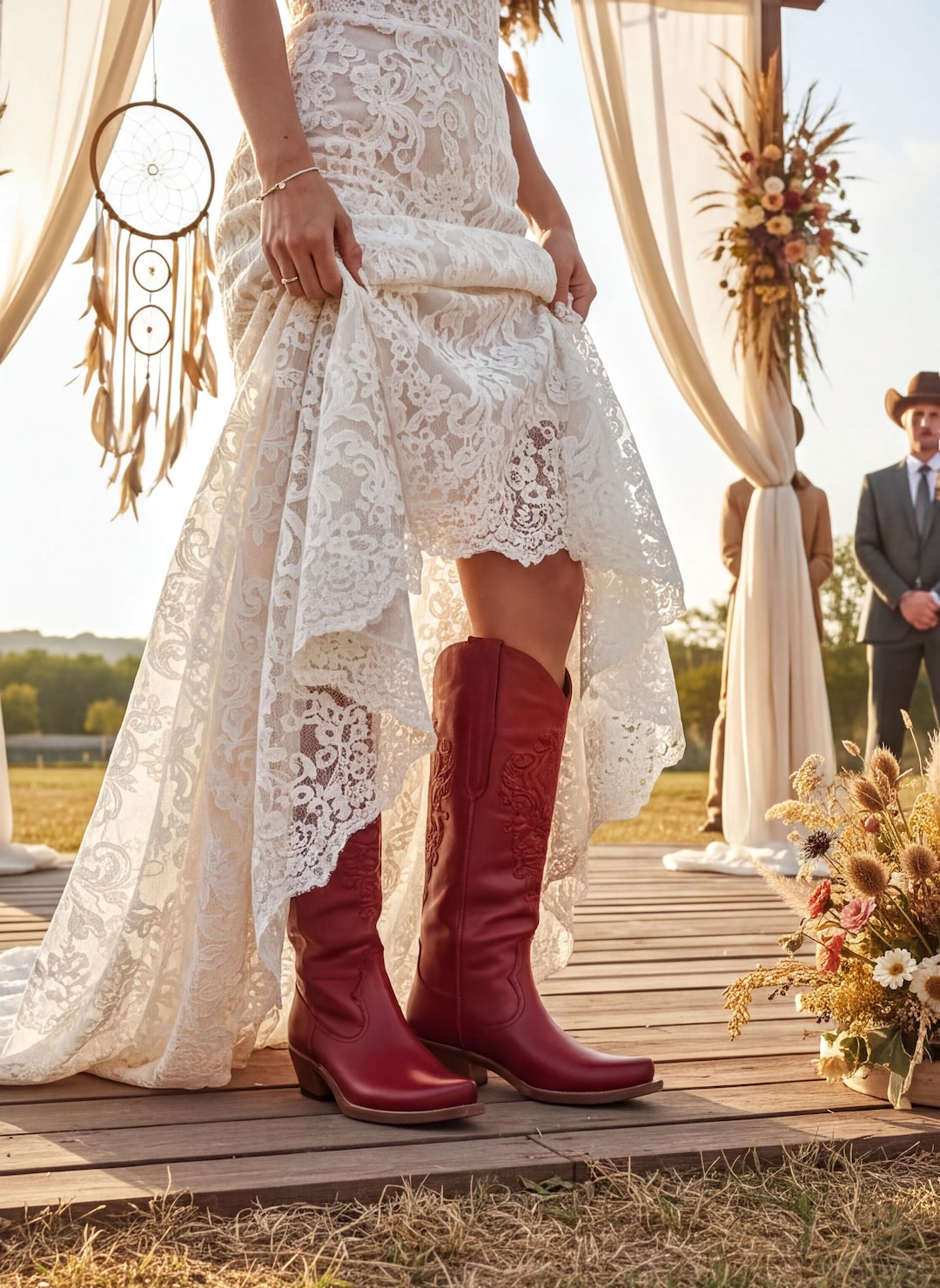 ladies dress cowboy boots 14 Stylish Summer Outfits With medium wash Gender How to Wear Cowboy Boots