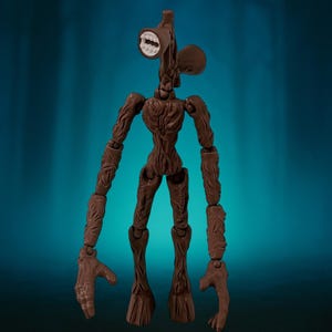 Large Roblox Siren Head – 30 cm Articulated Figure | Poseable 3D Printed PLA+ Monster | Horror Desk Decor Fan Art, Gamer Gift