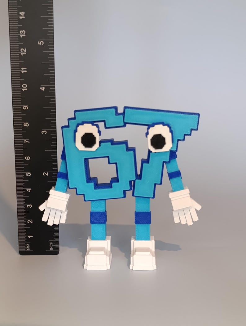 67 Meme Figure or Keyring – Roblox Steal a Brainrot-inspired Fan Art ...