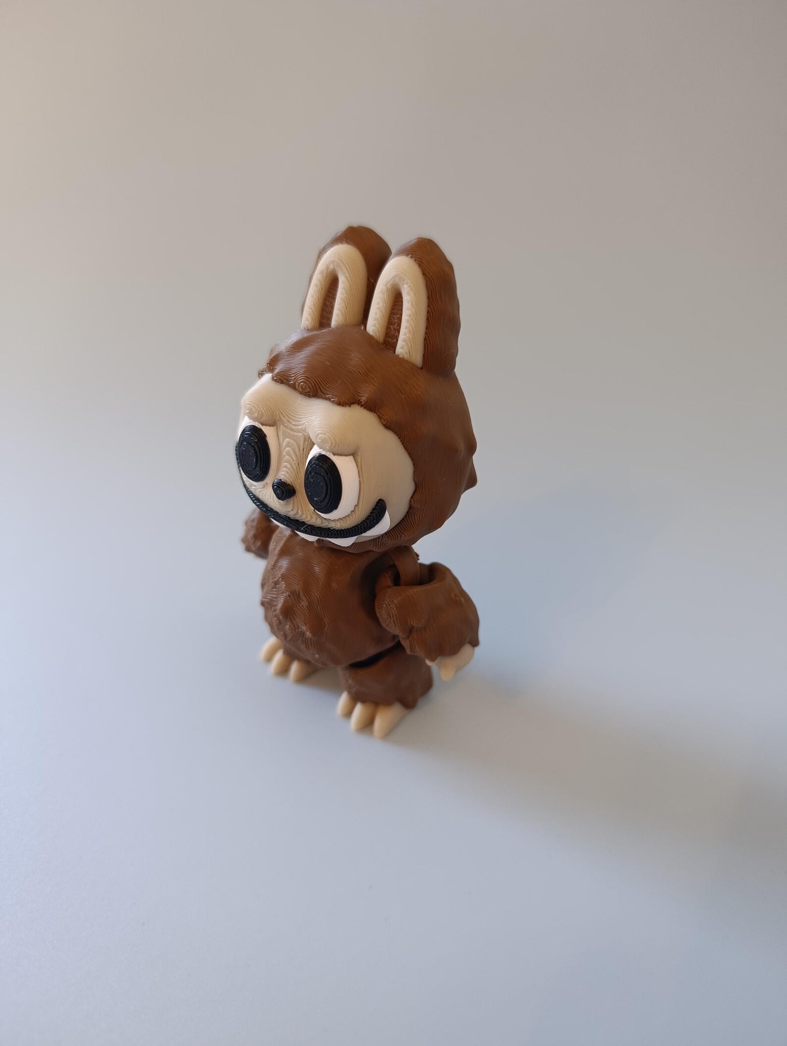 Labubu Figure 3D Printed – Articulated Bunny Monster Designer Toy ...
