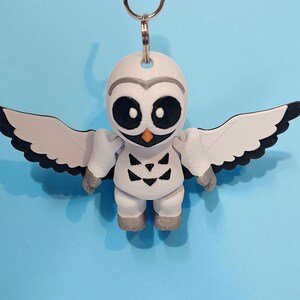 Roblox 99 Nights in the Forest Keyring – Deer / Owl / Ram | 3D Printed Fan Keychain | Backpack Charm Gift Owl