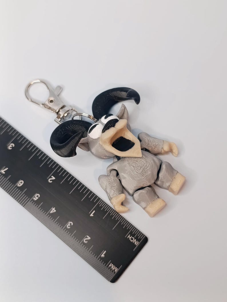 Roblox 99 Nights in the Forest Keyring – Deer / Owl / Ram | 3D Printed Fan Keychain | Backpack Charm Gift image 10