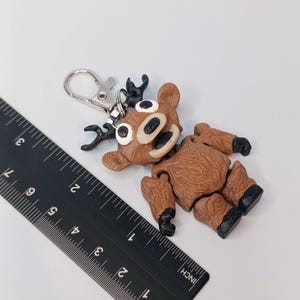 Roblox 99 Nights in the Forest Keyring – Deer / Owl / Ram | 3D Printed Fan Keychain | Backpack Charm Gift image 8