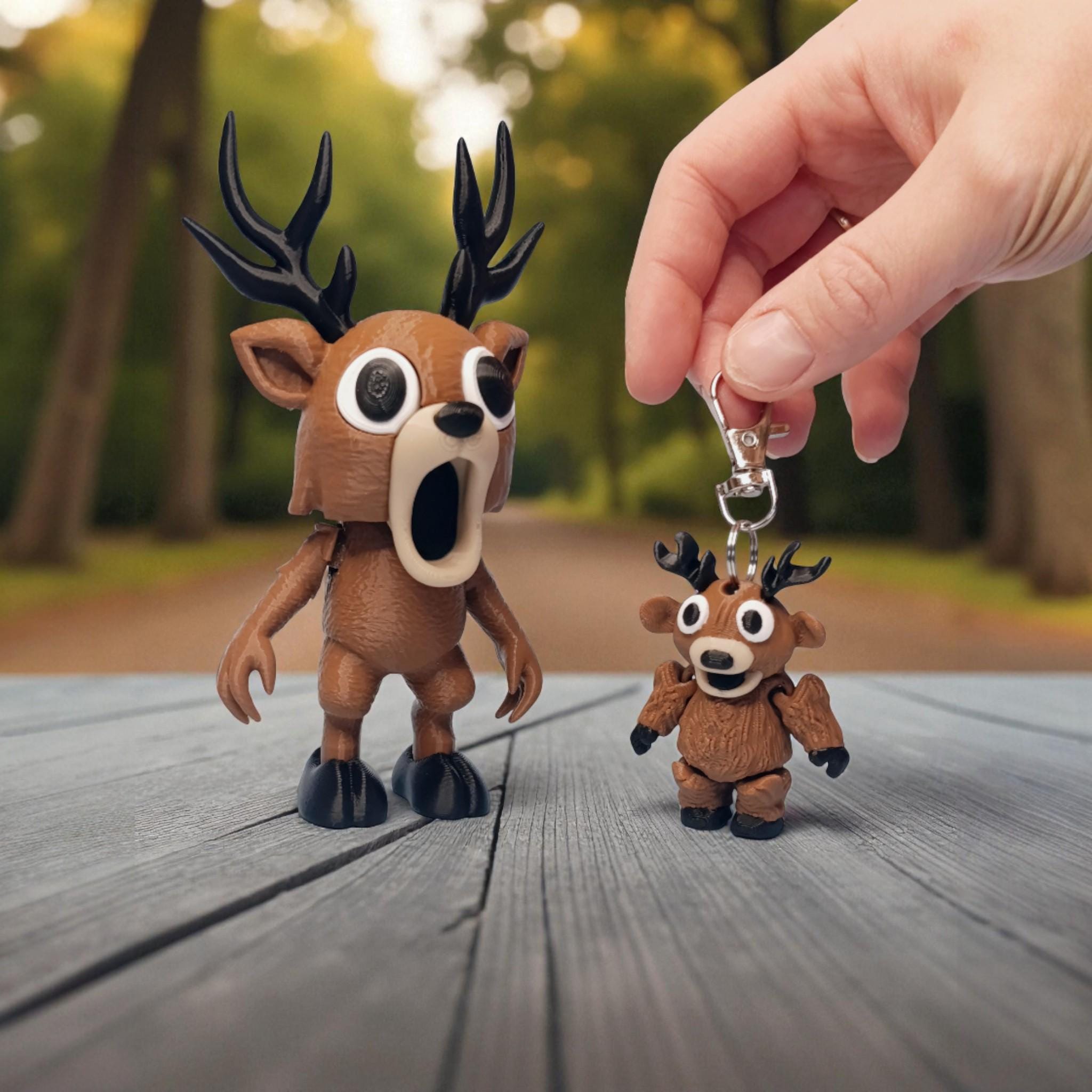 Deer – Roblox 99 Nights in the Forest | 3D Printed Figure or