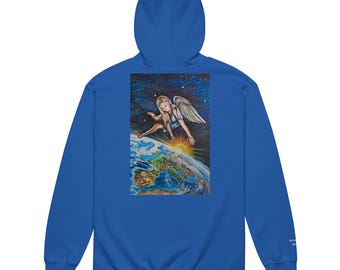 Schutzengel-Hoodie: Göttliche Kunst, Inspirational spirituelles Kleid