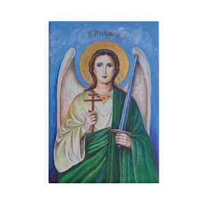Small Format Magnets, Guardian Angel Icon Magnet; Visit my store: www.etsy.com/shop/SacretartofJulibetKK