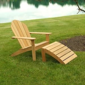 Adirondack Chair with Cupholder Hack – Printable Woodworking Plans, DIY Outdoor Chair PDF, Step-by-Step Project Guide