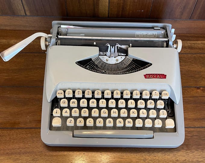 thumbnail image 2 of Genuine Royal Adler Typewriter Ribbon – Fits Signet Manual Portable (Made In USA) 2 of 6
