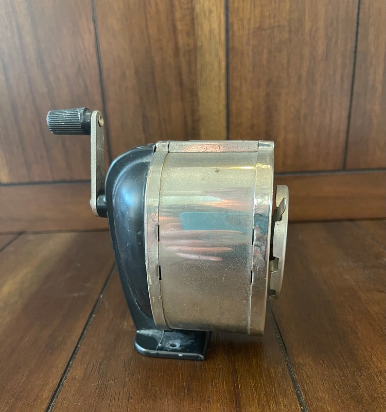 Vintage Boston KS Pencil Sharpener Classic Office Decor, Good Working