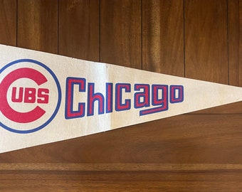 Vintage 1969 Chicago Cubs Pennant - Perfect for Fans and Collectors!