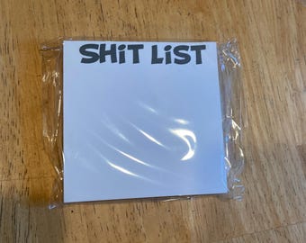 Sh*t List Notepad