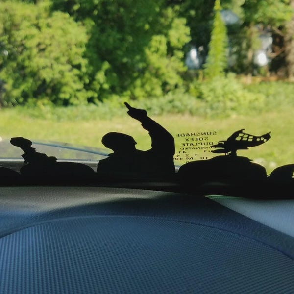 Mystery Science Theater 3000 MST3K Vinyl Decal Car Window Sticker Black 8”