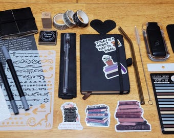 Custom Bookish Surprise Bundle: Personalized Reader Gift