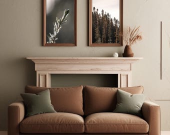 Nature Photography Prints Set – Forest & Botanical Wall Art (Digital Download)