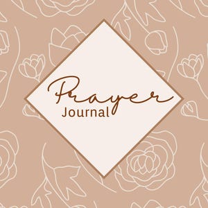 Printable Prayer Journal Template | Christian Journal for Woman | Sermon Notes | Digital Journal PDF | Daily Prayer Pages