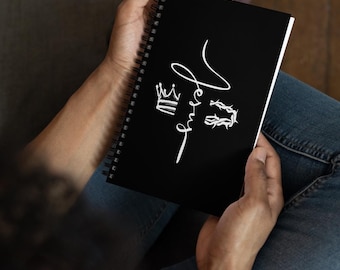 Spiral notebooks | Soft cover journal | Inspirational message | Never forget how wildly capable you are