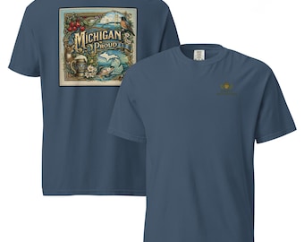 Michigan Vintage Look Comfort Colors® Tee