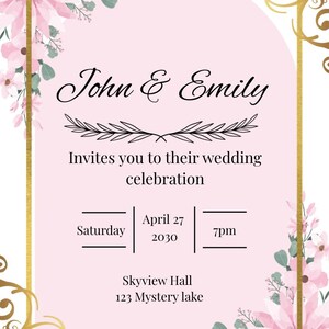 Tarjeta de boda elegante / Tarjeta minimalista para Sr. y Sra. / Tarjeta personalizada para novios / Tarjeta personalizada para el día de la boda / Tarjeta de amor hecha a mano.