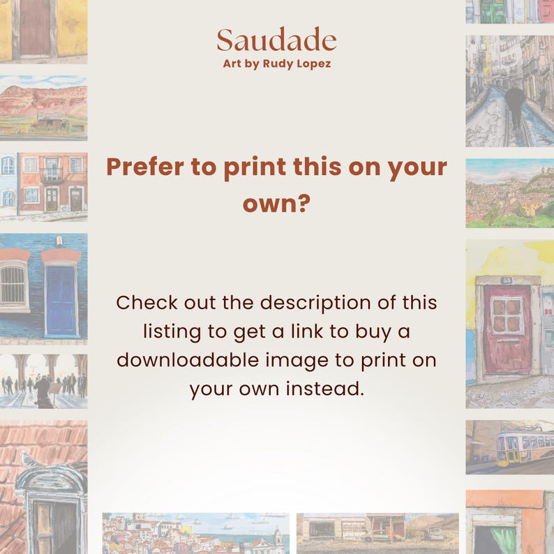 Portugal art print - buy the digital version