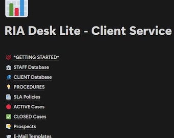 RIA Desk Lite — Notion crm Case-Manager für Mitarbeiter